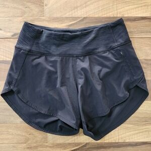 Outdoor Voices Hudson 4" Running Athletic TechSweat Lined Shorts Black Sz Small